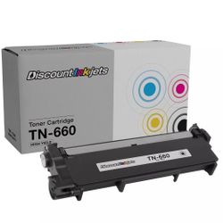 High Yield BLACK Toner Brother TN660