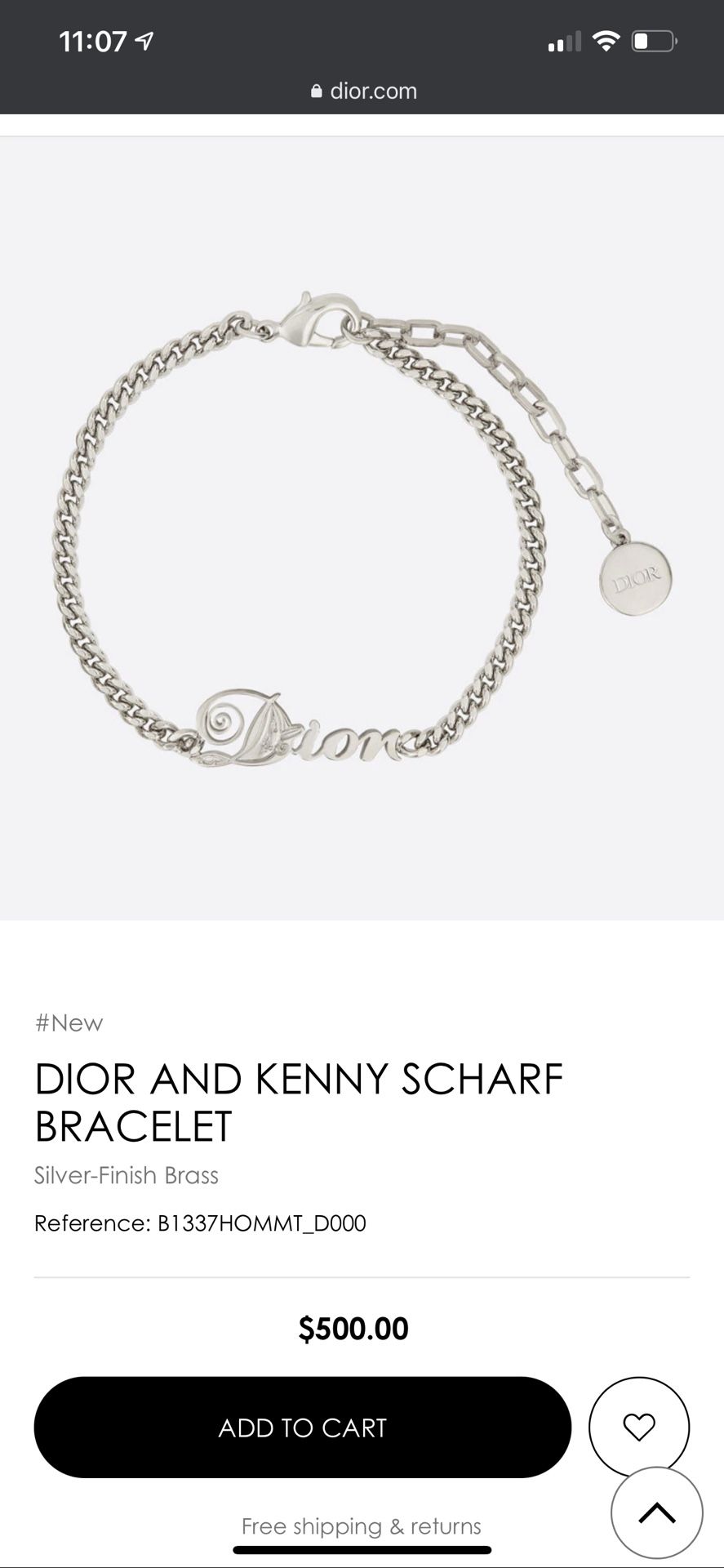 NEW! DIOR AND KENNY SCHARF BRACELET for Sale in Long Beach, CA