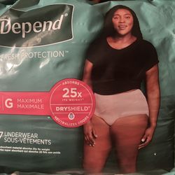 Women’s Depend & Always Underwear