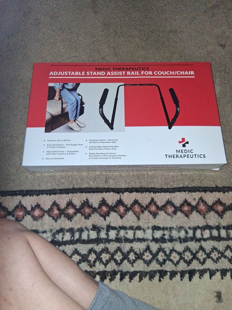 Adjustable Stand Assist Rail 