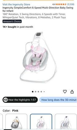 Ingenuity baby swing