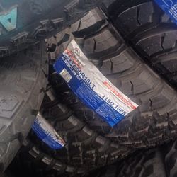 33/12/50/18 MT LT $850 Four Tires Semi Also We Have New Tires On Especial Prices