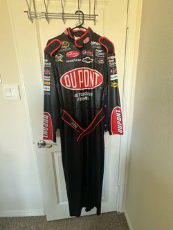 NASCAR Racing Costume Jumpsuit Black Size M Polyester MPN 01240