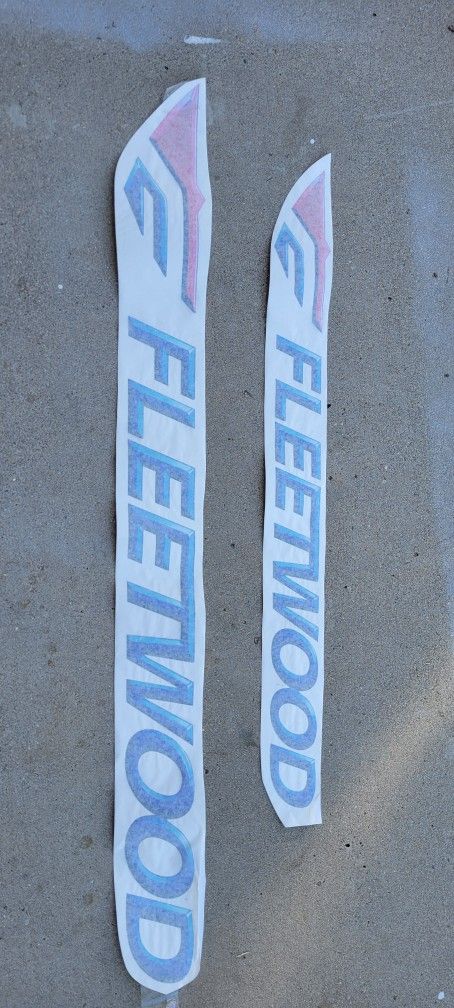 Fleetwood RV decals. (Brand New)