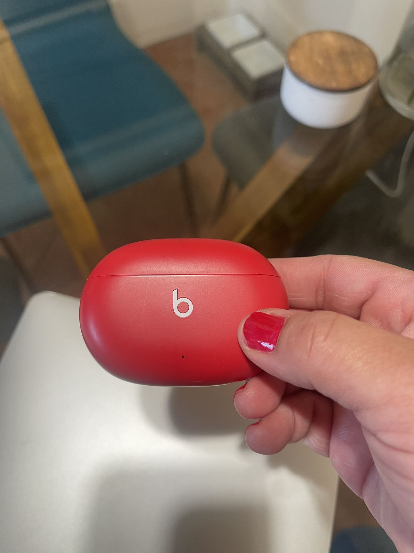 Beats Studio Ear Buds Headphones Noise Canc-Red