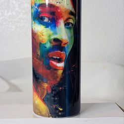Kobe Bryant Sublimated Tumbler Cup With Lid 20oz No Straw New