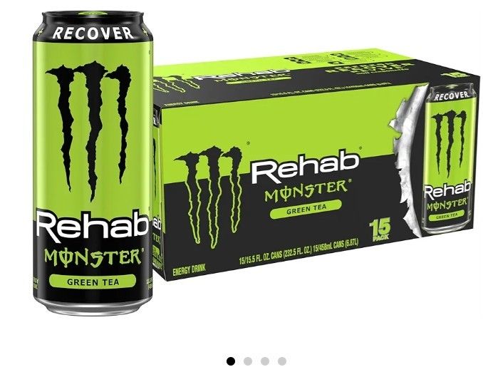 monster rehab 15 can case$15.00