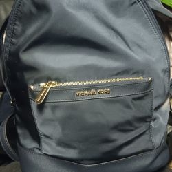 Michael Kors Blue Backpack