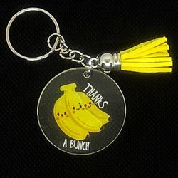 Fruity Affirmation & Thank You Keychains 