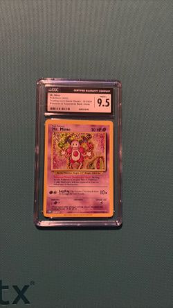 Mr. Mime cgc 9.5
