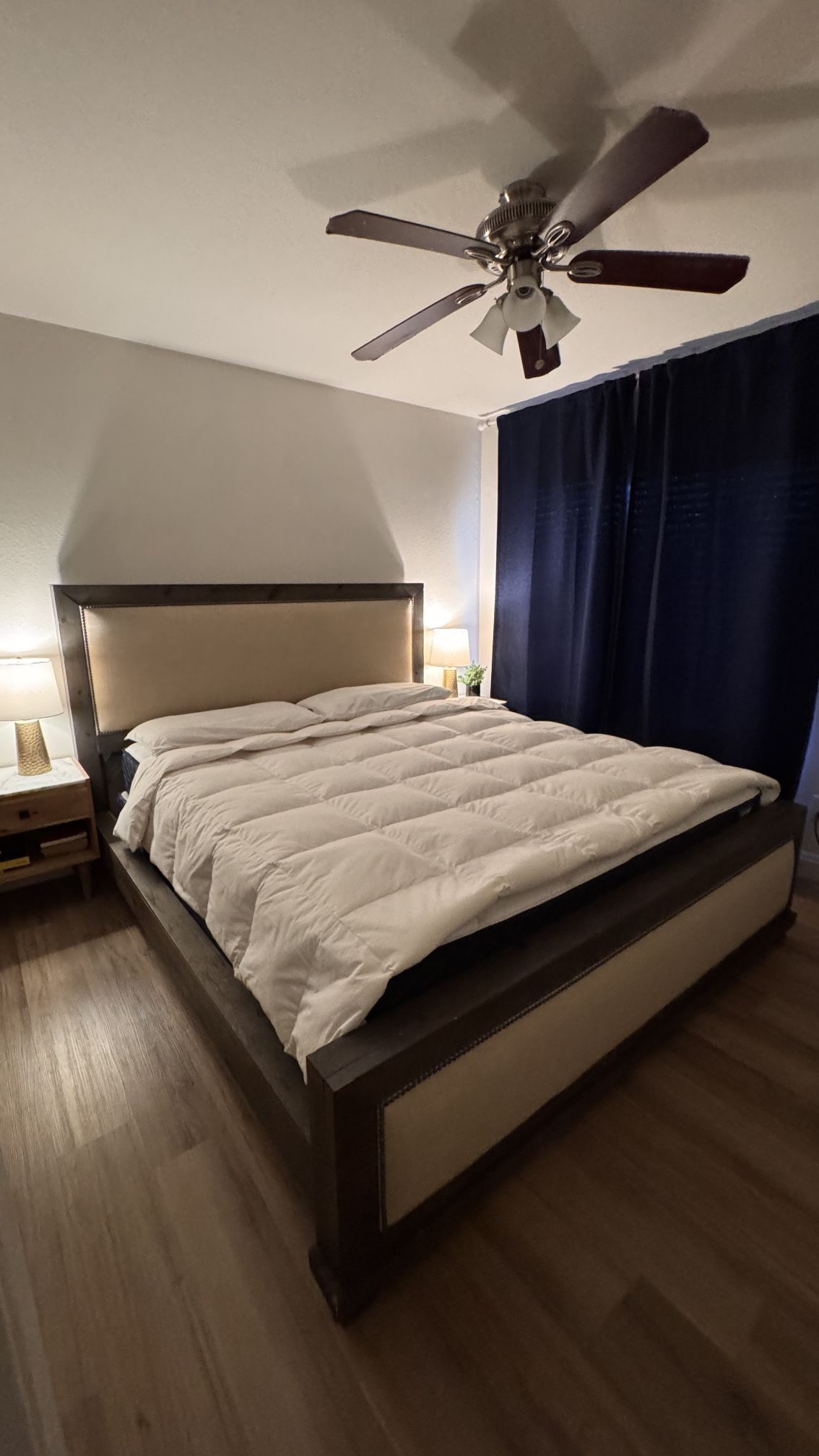 California King Bed frame / Headboard $200 OBO