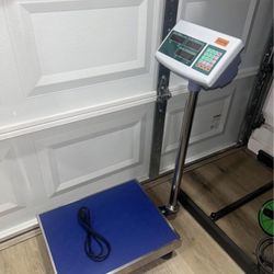 New Floor Scale 600 LBS capacity Balanza Pesa Electric 
