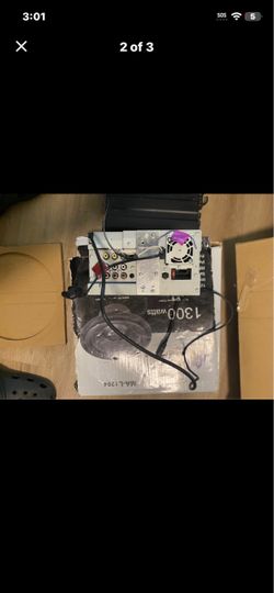MA-L1(contact info removed)W Car Amplifier