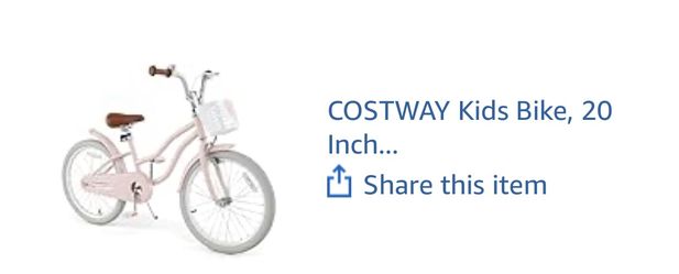 Bike brand new in box 20 in