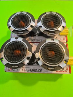 MEMPHIS 2 PAIRS 4 INCH COMPONENT PRO TWEETER 400 WATTS MAX POWER