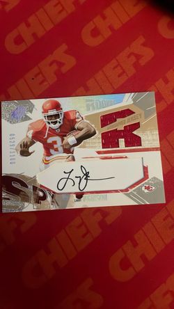 Larry Johnson rookie football card