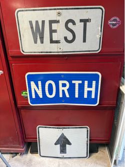 Highway guide Signs (Map 1st Plz)