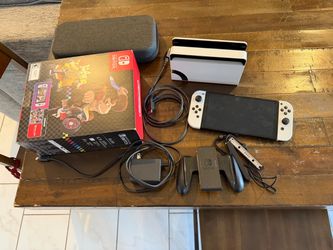 Nintendo Switch OLED with 256 GB microSD Card