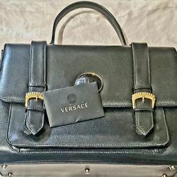 vintage Gianni Versace Couture Medusa Vanity Bag