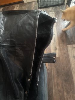 leather jacket/ chaps women