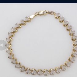 Diamond Gold Bracelet