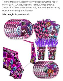 Monster High 141-Piece Party Supplies Set
