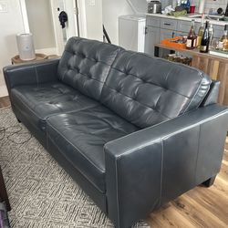 Leather couch