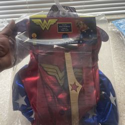Wonder Woman Dog Costume 
