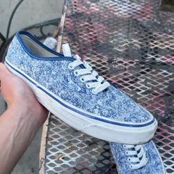 Blue Vans 