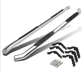 07-19 Chevrolet Silverado Gmc Sierra Side Steps Running Boards Step Bar Nerf Bar Estribos Chevy