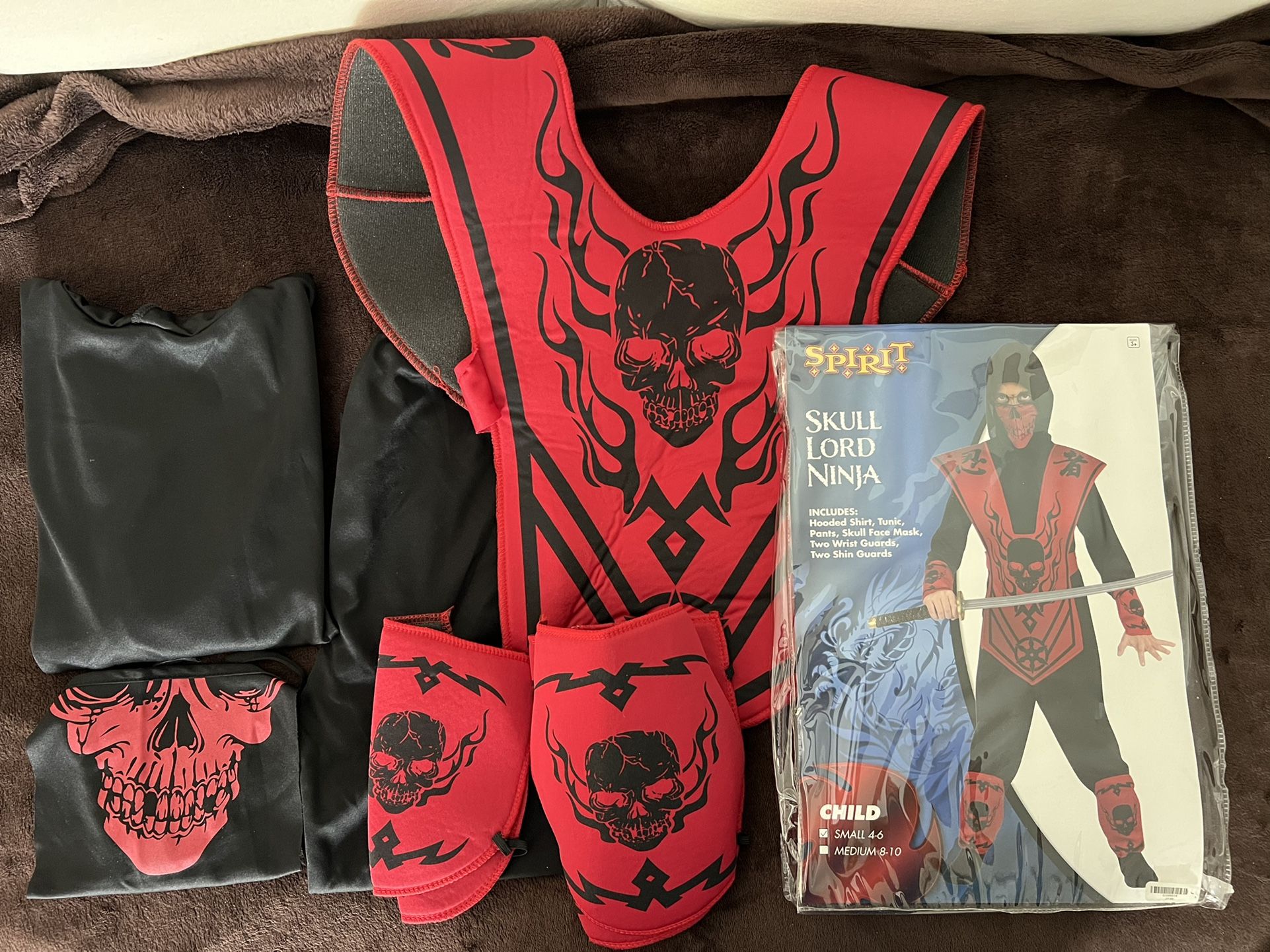 Halloween Costume- Ninja Size Small 4-6