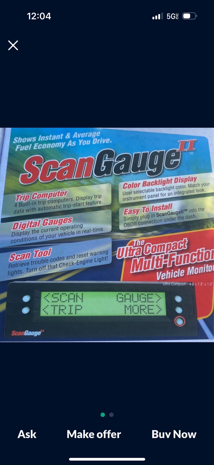 Scan Gauge Obll 