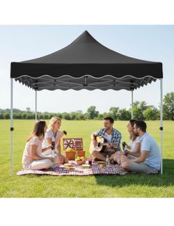 10x10 Pop Up Canopy Tent Waterproof Party Tent, Easy Set-up Commercial Instant Tents
