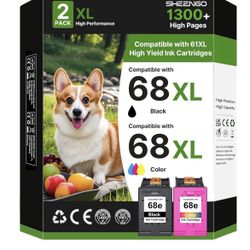68XL Ink Cartridges Replacement 