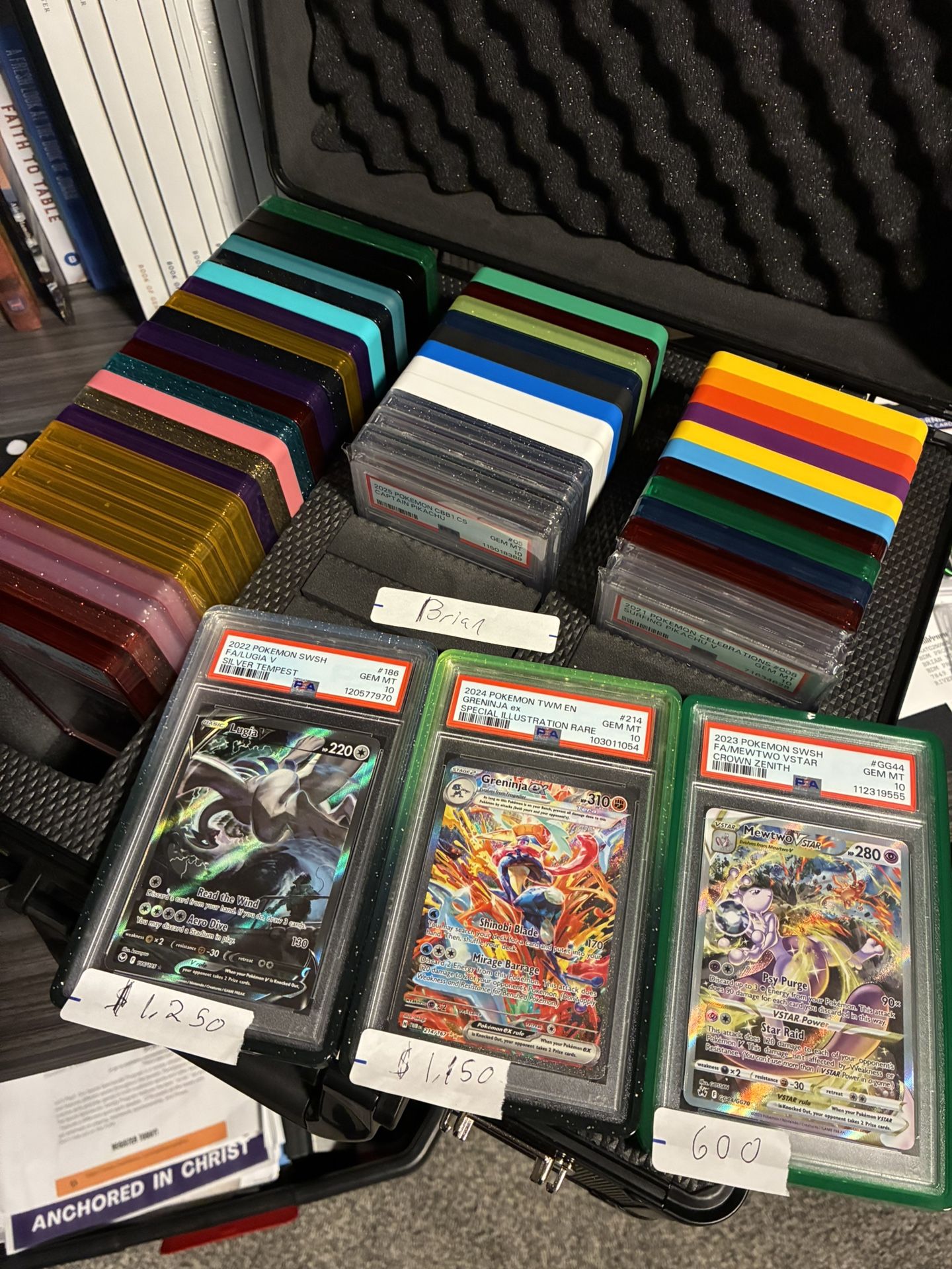 Pokemon PSA 10 Lugia Greninja Mewto