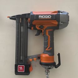 Ridgid 18 gauge crown stapler
