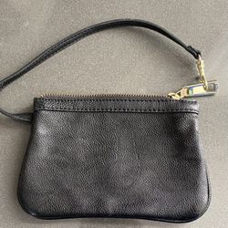 Steven Faux Leather Wristlet Purse 