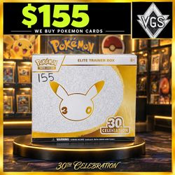 Pokémon 30th Celebration Elite Trainer Box ETB - Sealed