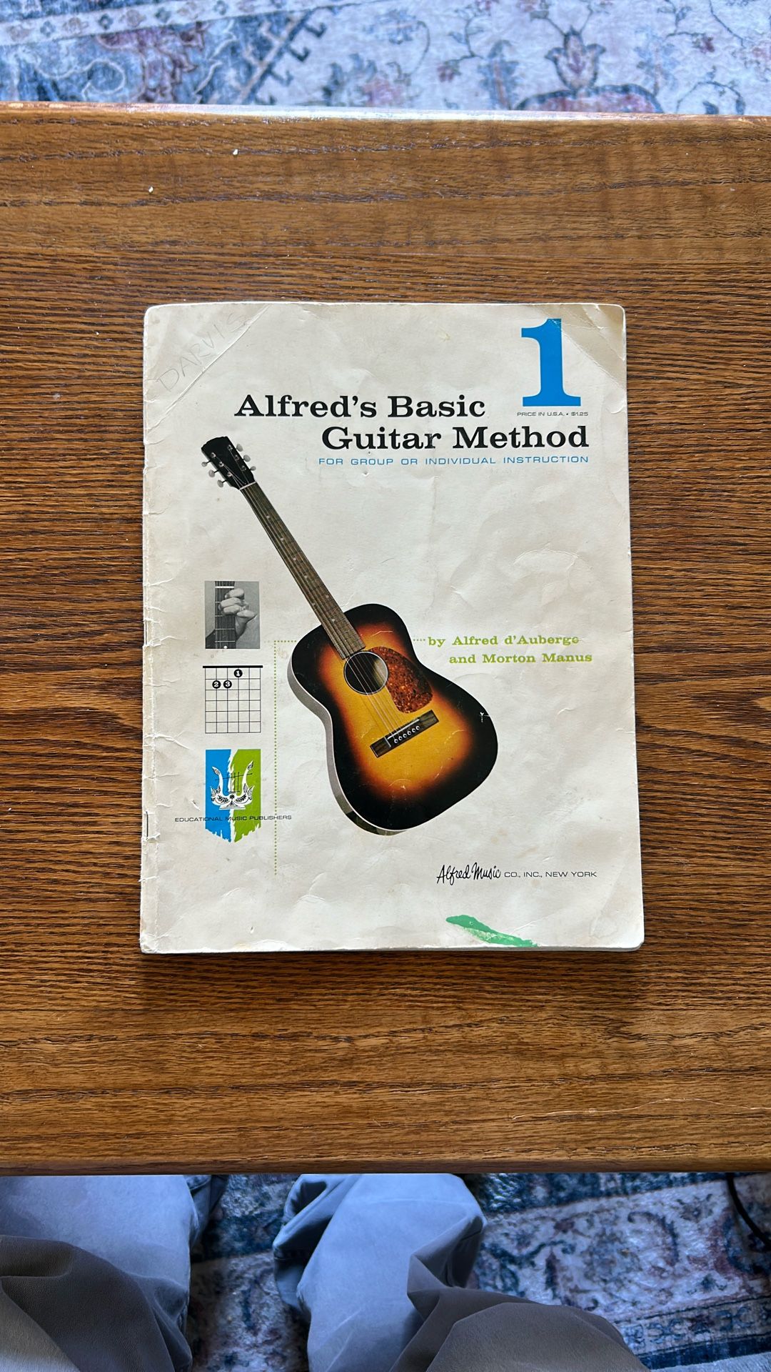 Beginning Guitar Lesson Book