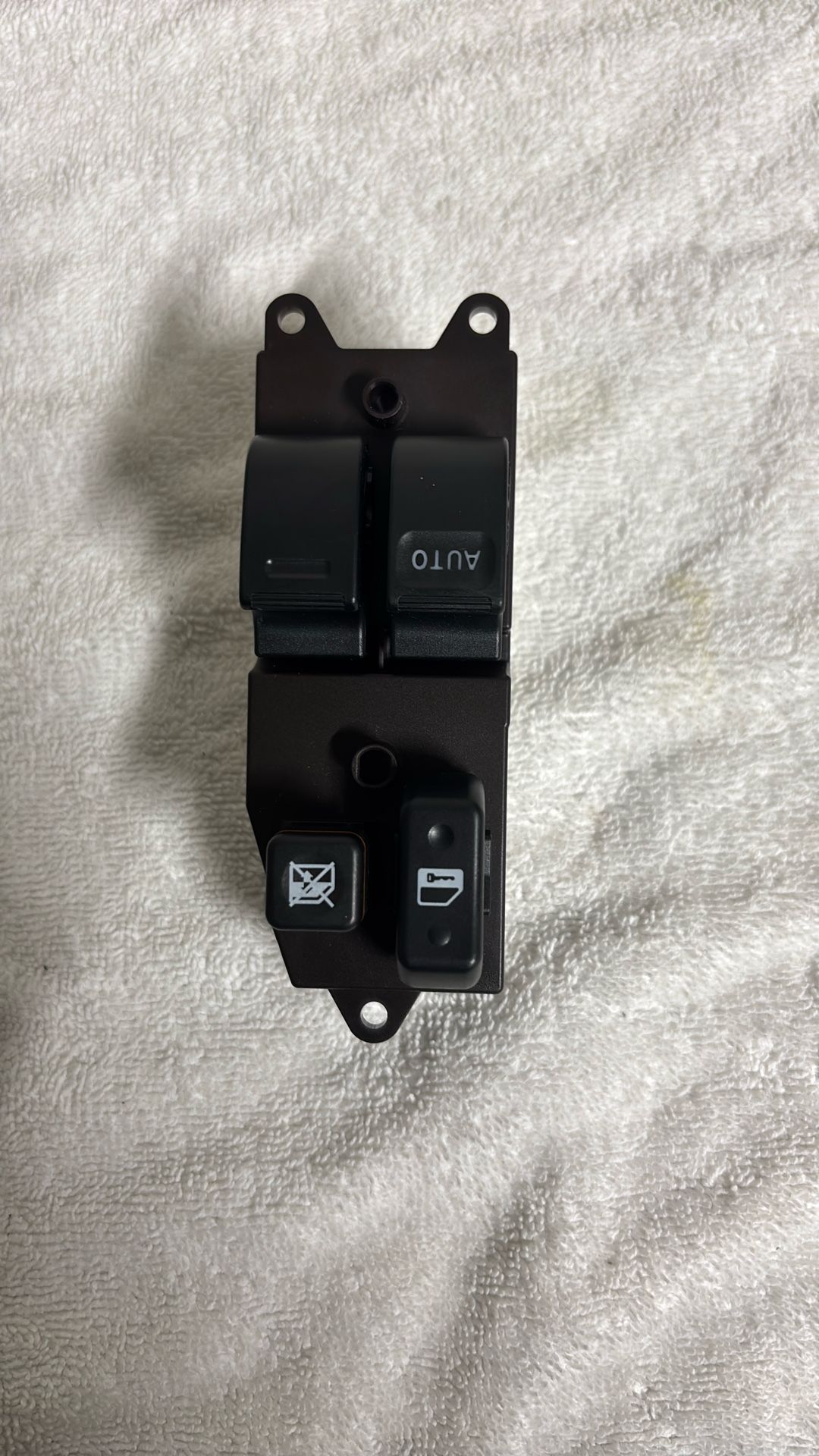 Master power window, switch driver side