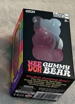 NeeDoh Pink Gummy Bear
