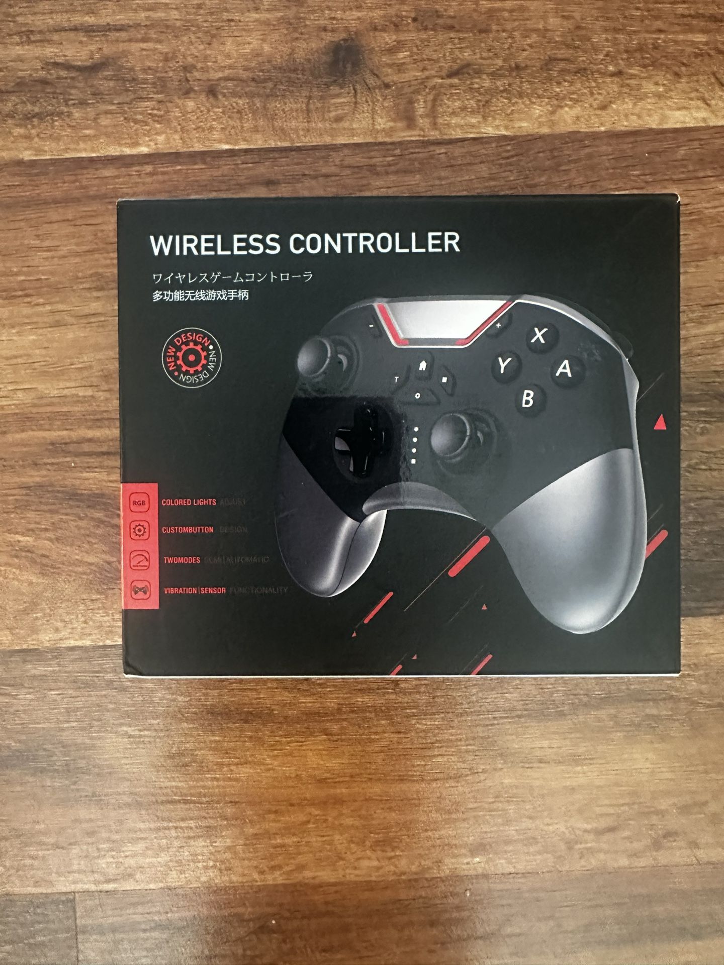 Wireless Game Controller With Bluetooth