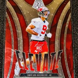 (RC) Emeka Egbuka Red Elevated Mosaic 2025-26