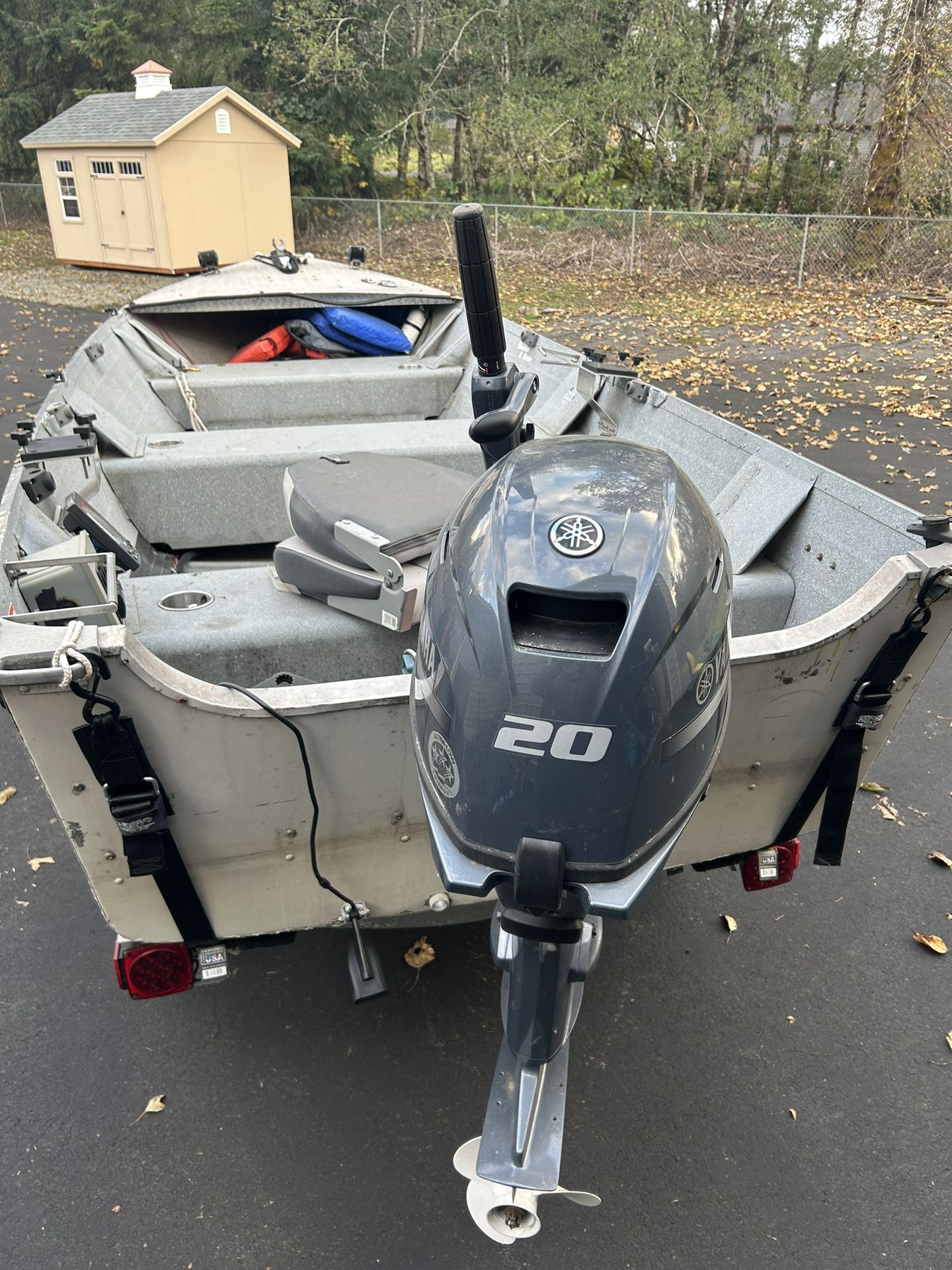 15’ Aluminum Boat