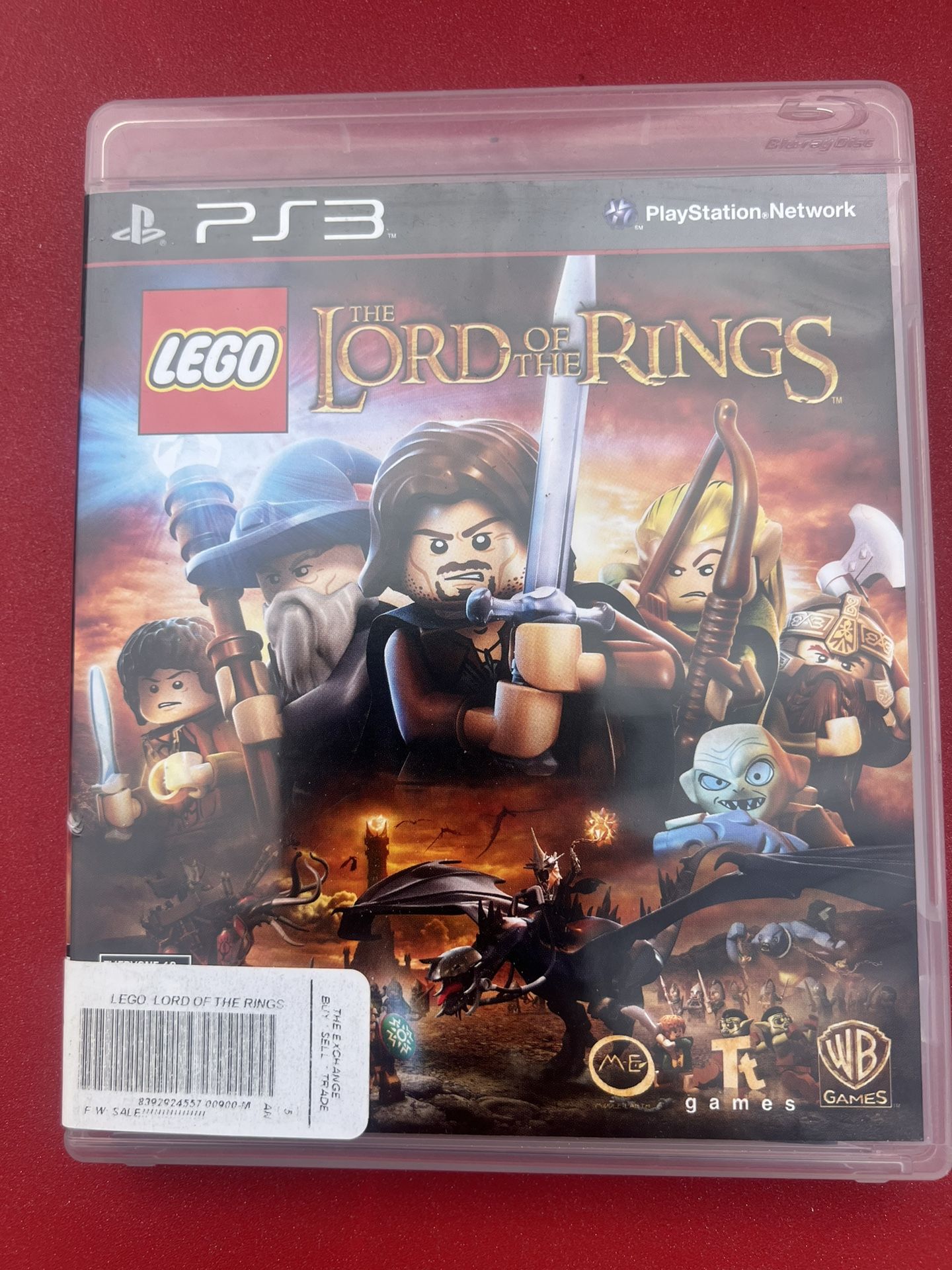 LEGO Lord of the Rings (PlayStation 3 PS3) Complete w/ Manual