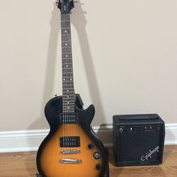 Epiphone Electric Guitar and Amplifier Combo