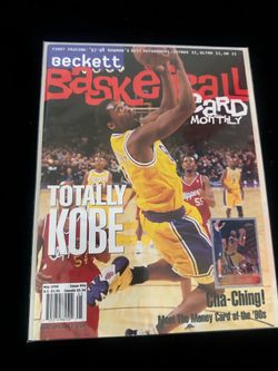 Kobe Bryant Beckett Basketball Magazine Lot of 4 Lakers Card Monthly NBA