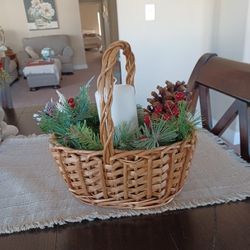 Decorative Holiday Basket