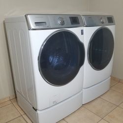 Jumbo Capacity Samsung Washer And Electric Dryer Free Deliver And Install 6 Month Warranty...
