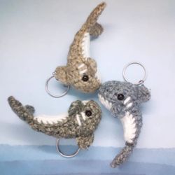 Crocheted Shark Keychain/Bag Buddy 